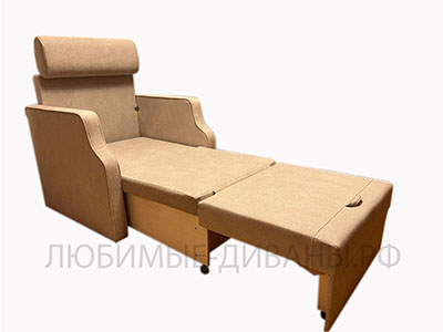 Удобное кресло со спальным местом Танго-3 лофт. Габариты 85х80см. Спальное место 70х190 см.